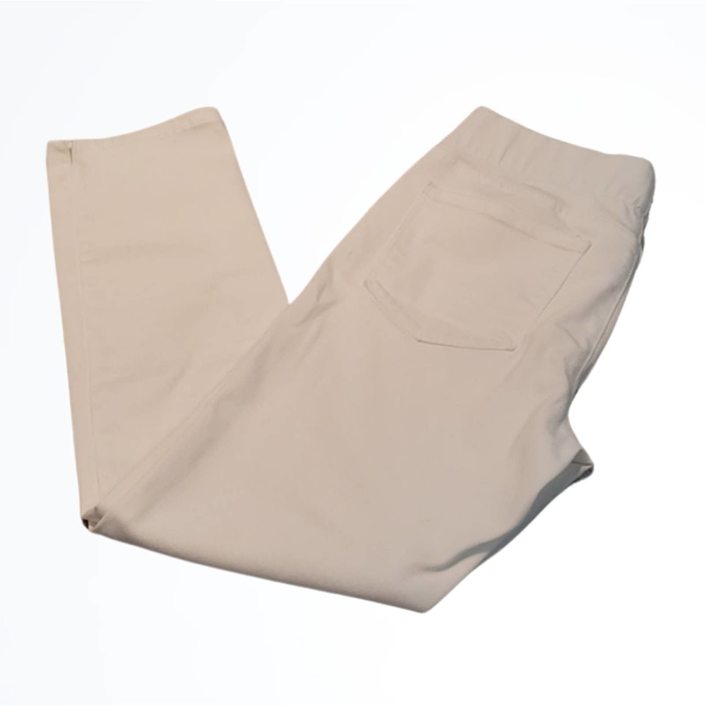 NYDJ Mid Rise White Stretch Alina Pullon Ankle Jeans Size 2 Waist 27 Inches